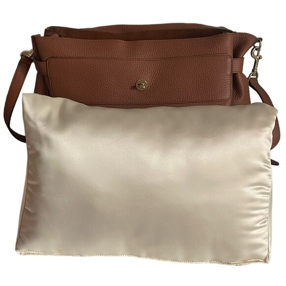 Mulberry Alexa Heavy Grain Chestnut - Incl. Fabrinique Purse Pillow Insert - Picture 14 of 16